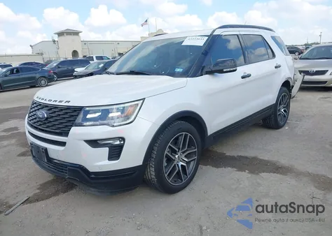 2018 Ford Explorer Sport from USA, damaged, VIN 1FM5K8GT9JGB54970